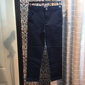 Cat&Jack navy cotton blend trousers